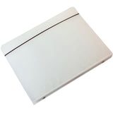 Plastic A5 Cover Round Ring Binder Transparent 1Pack 9.3x7.1x1.6Inch 23.60X18.00X4.00CM Beige