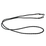 Eyeglasses Holder Strap Cord Leather Eyeglasses String Holder Chain Necklace Glasses Cord Lanyard Eyeglass Retainer for Men Women Kids(Black) 70.00X0.22X0.22CM Black