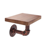 Hanging Shelf Wooden Material For Study 1Pcs 7.9X5.9X0.8In 20.00X15.00X2.00CM Brown