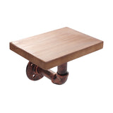 Hanging Shelf Wooden Material For Study 1Pcs 7.9X5.9X0.8In 20.00X15.00X2.00CM Brown