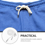 Worgeous 2pcs Versatile Drawstrings For Trousers Waist Belt For Sports And Daily Wear Durable Replacement Pants Cords For Men And Women