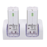 VR Controllers Rechargeable Batteries and Charger White ABS 1 Gaming Accessories 12.5X5.99cm White