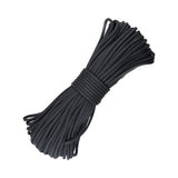 Nylon Parachute Cord Braid Nylon Rope Nylon Twine Rope Cord for Crafts Tie- Downs Camping 4.0mm x 15m 0.4X0.4 Black