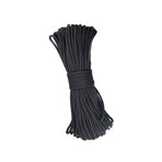 Nylon Parachute Cord Braid Nylon Rope Nylon Twine Rope Cord for Crafts Tie- Downs Camping 4.0mm x 15m 0.4X0.4 Black