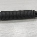 Nylon Parachute Cord Braid Nylon Rope Nylon Twine Rope Cord for Crafts Tie- Downs Camping 4.0mm x 15m 0.4X0.4 Black