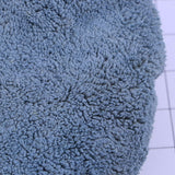 5 PCS Car Polishing Waxing Coral Fleece Bonnets Pads - 9-10 inch (Grey) Grey