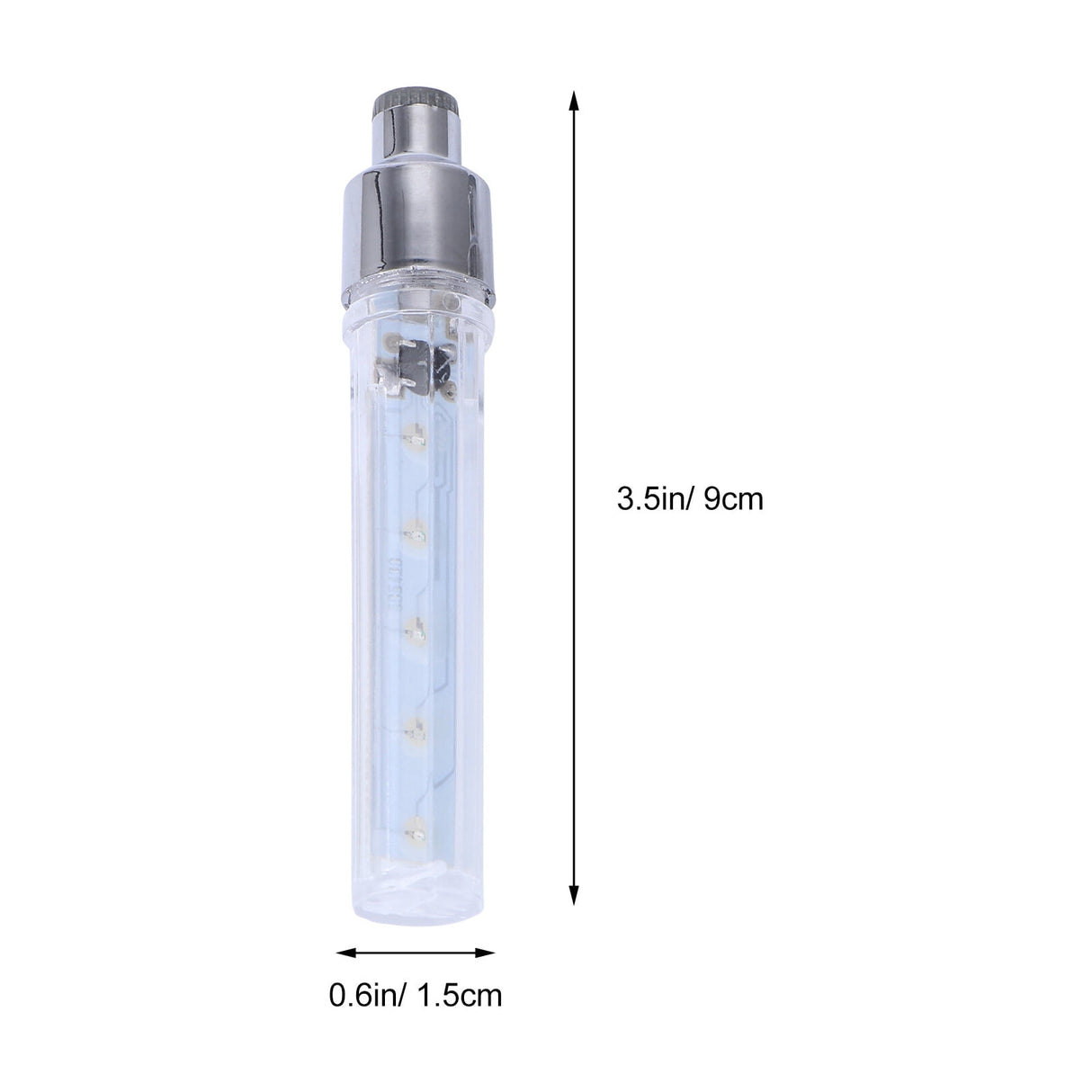 Cycling Lights Flash For Outdoor Activities 1 Pair 10 X 1.5Cm