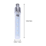 Cycling Lights Flash For Outdoor Activities 1 Pair 10 X 1.5Cm - Front View