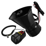 Horn Sounds Maker With 7 Sounds Black 1Pcs 7 Sounds Black