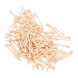 short tees golf Golf Tees Wood for Sports Enthusiasts Outdoor Sports 100pcs/Set