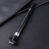 Worgeous 30.8mm Aluminum Alloy Seatpost Mountain Bike Bike Seat Tube Seat Post for Most Road Bike Downhill Bike Track Bike Fixed Gear (Black)