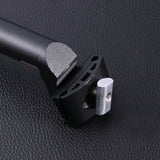 Worgeous 30.8mm Aluminum Alloy Seatpost Mountain Bike Bike Seat Tube Seat Post for Most Road Bike Downhill Bike Track Bike Fixed Gear (Black)