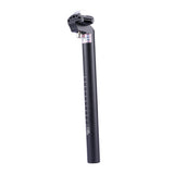 Worgeous 30.8mm Aluminum Alloy Seatpost Mountain Bike Bike Seat Tube Seat Post for Most Road Bike Downhill Bike Track Bike Fixed Gear (Black)