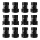 Worgeous Garden Hose Shut Off Valve 3/4 Inch ABS Black for Durable Use and Easy Installation