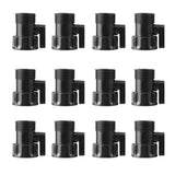 Worgeous Garden Hose Shut Off Valve 3/4 Inch ABS Black for Durable Use and Easy Installation