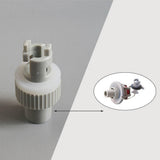 Worgeous Inflatable Pool Pump Adapter Bed Row Inflatable Rowing Boat Air Adaptor Board Stand Up Paddle Kayak Surfing Accessory White