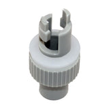 Worgeous Inflatable Pool Pump Adapter Bed Row Inflatable Rowing Boat Air Adaptor Board Stand Up Paddle Kayak Surfing Accessory White - Top-Down View