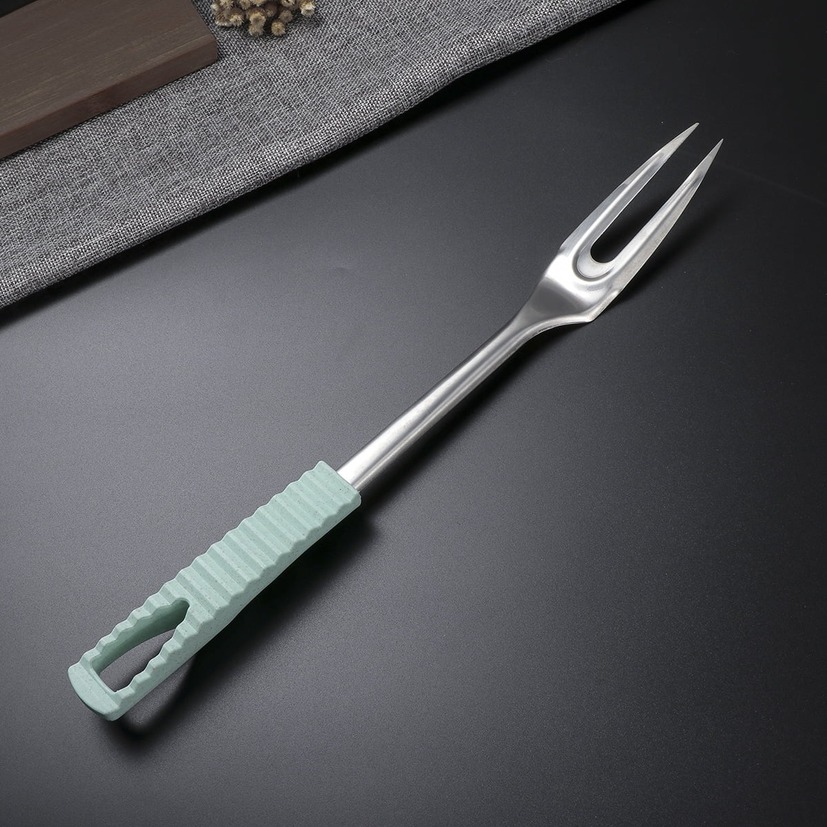 Kitchen Utensils Stainless Steel Cooking Tools Heat Resistant Kitchen Gadgets Dishwasher Safe 34.50X3.50X2.00CM Silver