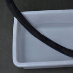 Worgeous Black Rubber Tube for Cycling Use Made from Butyl Material 2pcs 26x1.5