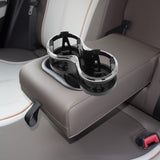 Worgeous Car Cup Holder ABS Dual Hole Drink Holders Automotive Mount Beverage Mug Stand for Vehicle Truck Auto - Side View
