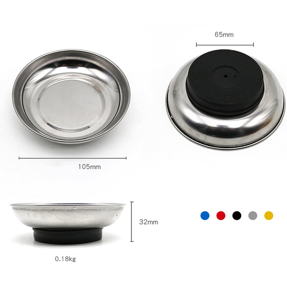 Worgeous Magnetic Screw Storage Bowl for Auto Repair Tools 1 Piece Random Color