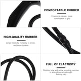 Resistance Bow Trainer Archery Band Rubber Black 1 Bow Training Equipment