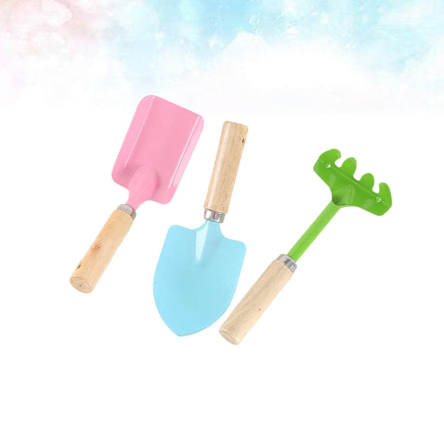 kids digging set Garden Tools Set Iron 3Pcs for Gardening Tools