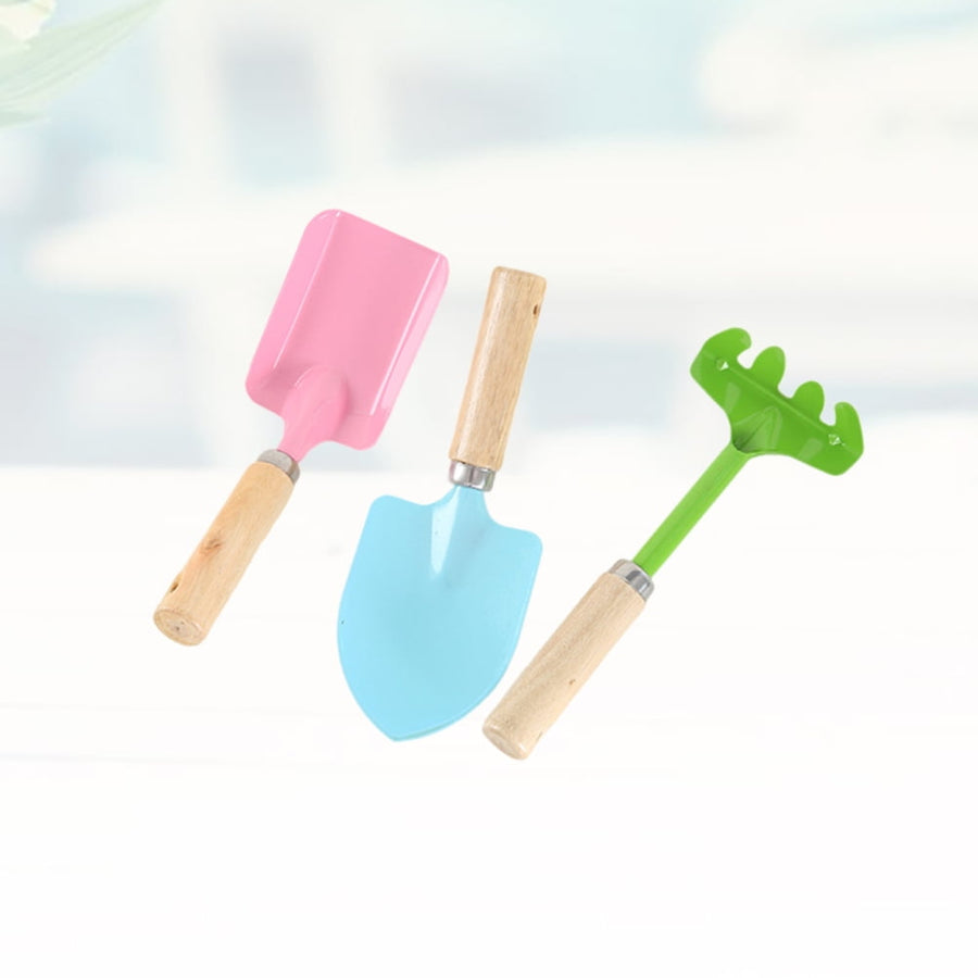 kids digging set Garden Tools Set Iron 3Pcs for Gardening Tools