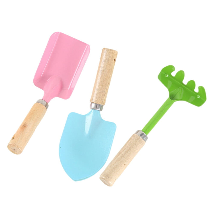 kids digging set Garden Tools Set Iron 3Pcs for Gardening Tools