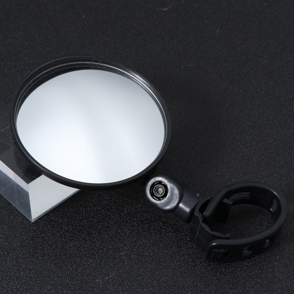 Worgeous Rearview Mirror Cycling Handlebar Mirrors Convex Handles Black