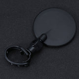 Worgeous Rearview Mirror Cycling Handlebar Mirrors Convex Handles Black - Side View
