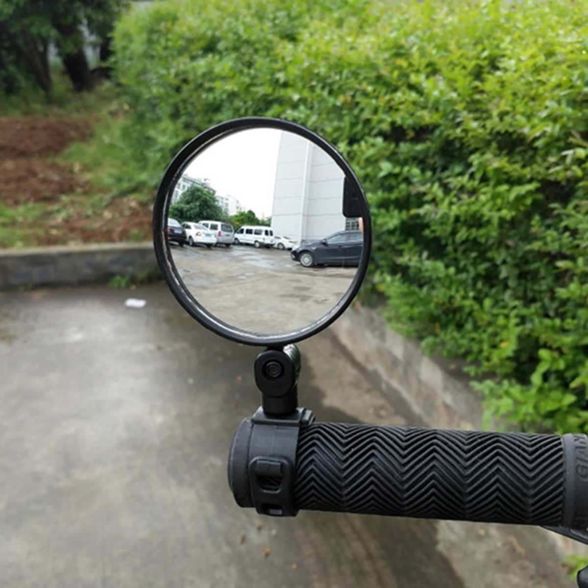 Worgeous Rearview Mirror Cycling Handlebar Mirrors Convex Handles Black