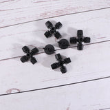 Worgeous Drip Irrigation Nozzle for Garden Use Black Plastic 20 Pieces Miniature Sprinklers