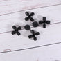 Worgeous Drip Irrigation Nozzle for Garden Use Black Plastic 20 Pieces Miniature Sprinklers