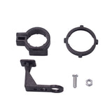Worgeous Black ABS Motorcycle USB Socket Charger with Dual USB for Car Use Suitable for Most Environments 12V - Low Angle