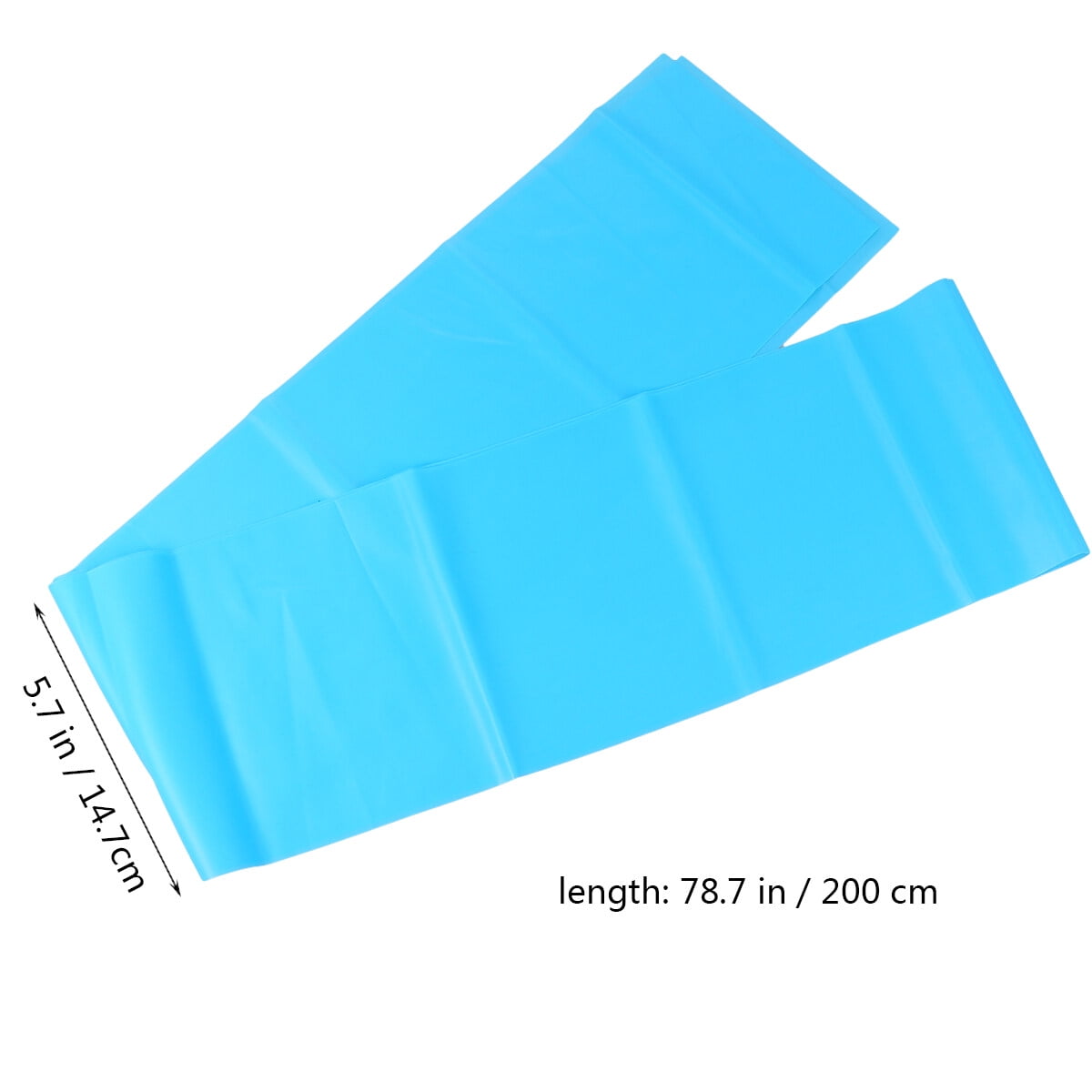 Worgeous 3 Pcs Yoga Elastic Band Resistance Bands Fabric Stretching Strap Fitness