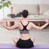 Worgeous 3 Pcs Yoga Elastic Band Resistance Bands Fabric Stretching Strap Fitness