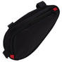 Bike Triangle Handlebar Bags Black Waterproof 1Pcs 9.84x4.33x3.14in