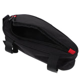 Bike Triangle Handlebar Bags Black Waterproof 1Pcs 9.84x4.33x3.14in