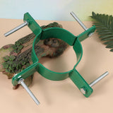 Durable Iron Tree Fixator for Outdoor Use with Easy Application Green Color 15cm Diameter