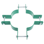 Durable Iron Tree Fixator for Outdoor Use with Easy Application Green Color 15cm Diameter