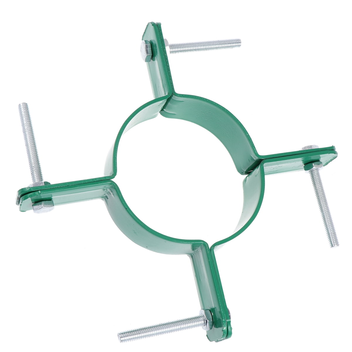 Durable Iron Tree Fixator for Outdoor Use with Easy Application Green Color 15cm Diameter