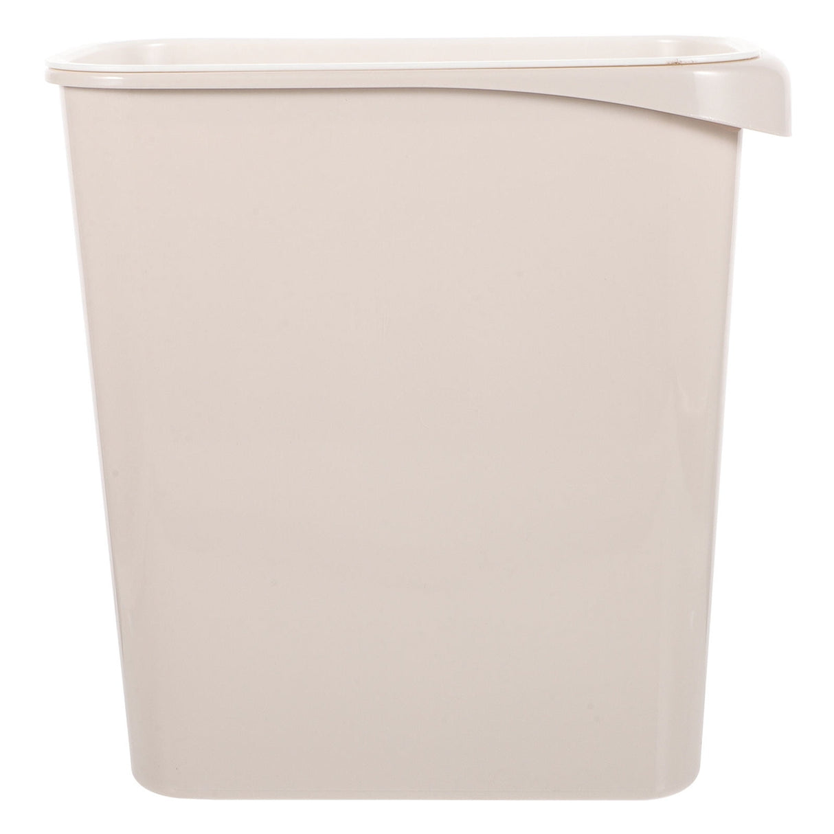 Worgeous White Plastic Trash Can for Home Use Made of Material Great for Small Spaces 13 x 8 0 inches