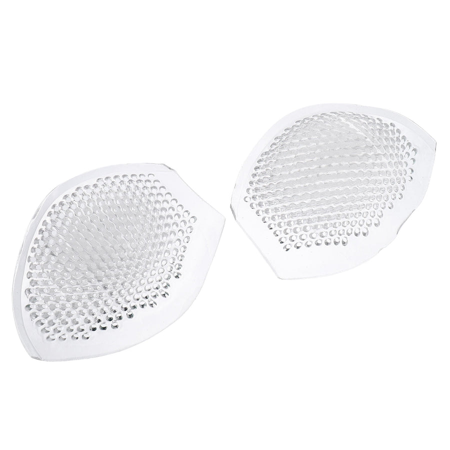 Worgeous Silicone Bra Pads for Women Transparent Reusable Cup Shaped Inserts Well Fixed Not Easy to Fall Off 1 Pair