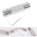 Worgeous Dumbbell Connector for Dumbbells Connecting Bar Work Silver