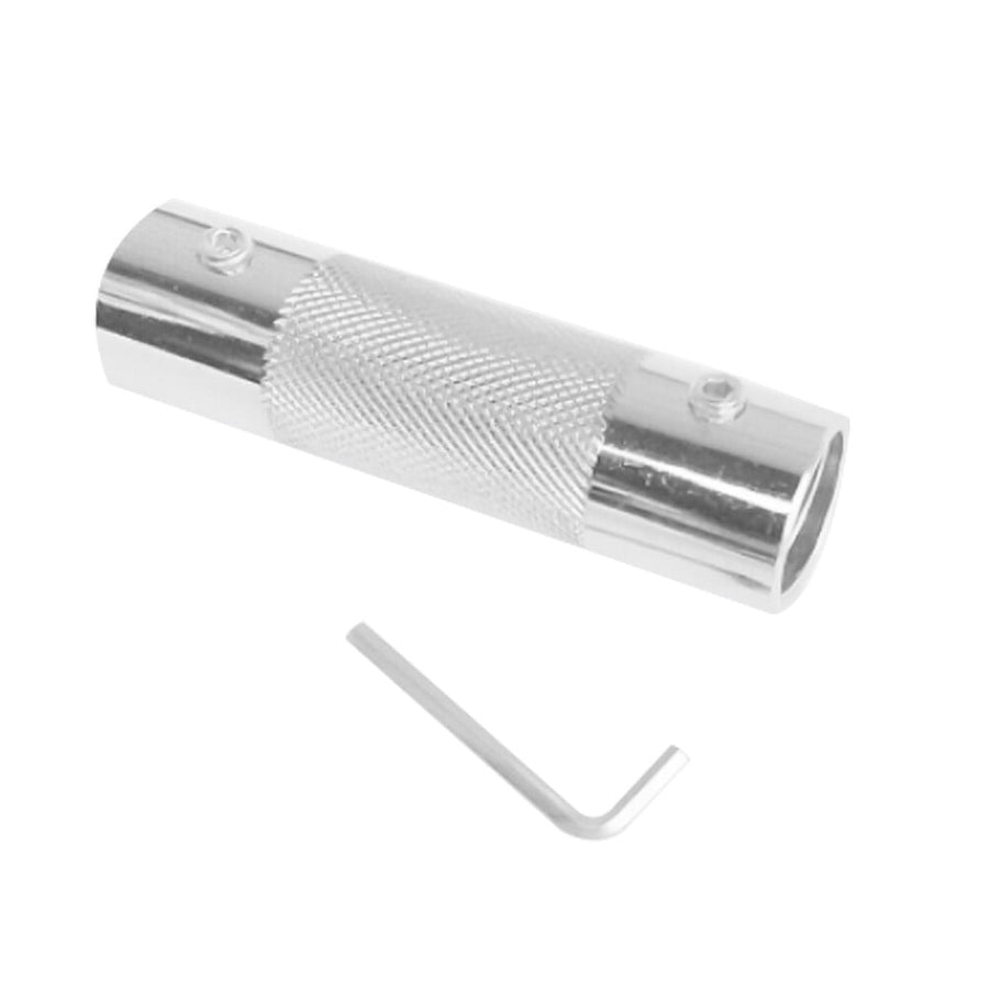 Worgeous Dumbbell Connector for Dumbbells Connecting Bar Work Silver
