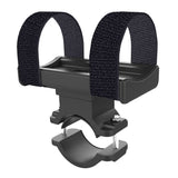 Worgeous Bike Rack Mountain Mountain Bike Flashlight Bracket Band Riding Sound Universal Accessory (Black)