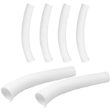 Tree Protect Tree Trunk Protector Guard White PP Material 6Pcs 15.7X2.0X2.0In