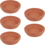 Worgeous 5 Pcs Flower Pot Holder Base Terracotta Indoor Plant Plants