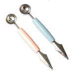 Fruit Tools Set Stainless Steel 1Set 7.3x1.2x1.2in